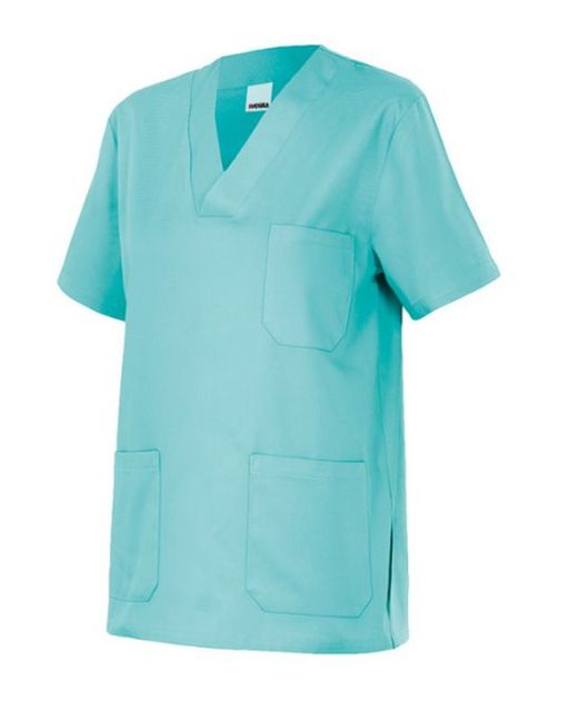 Camisa sanitario varios tonos azul
