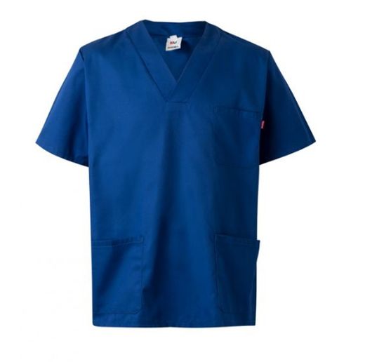 Chemise hygiénique diverses nuances de bleu