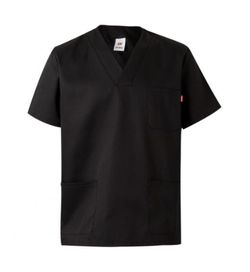 Camisa sanitario blanco, negro o gris