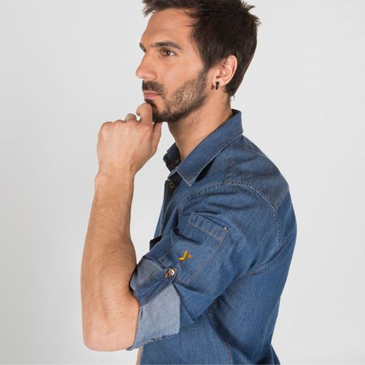Camisa tejana hombre