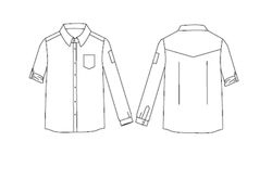 Camisa tejana hombre