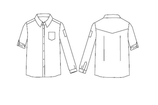 Camisa tejana hombre