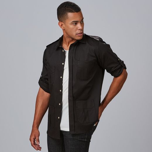 Couleurs de chemise unisexe Michele