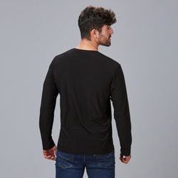 Camiseta antimanchas hombre negro o blanco