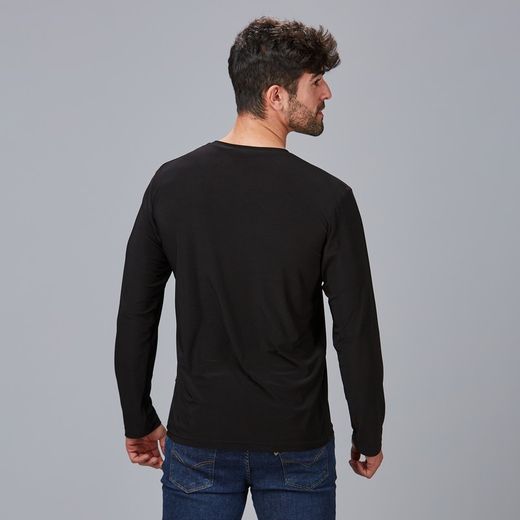Camiseta antimanchas hombre negro o blanco