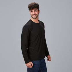 Camiseta antimanchas hombre negro o blanco