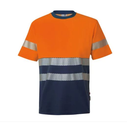 Camiseta algodón bicolor manga corta CS