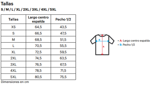 Camiseta bicolor manga corta CS