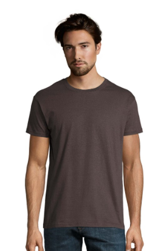 Camiseta hombre manga corta blanco, negro o gris (hasta 5XL) — Global  Uniformes
