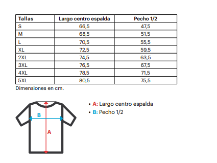 Camiseta manga corta CS