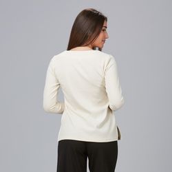 Camiseta mujer antimanchas negro o beige