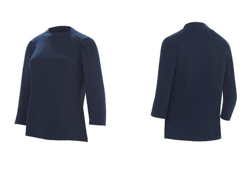 Camiseta Mujer Cuello Caja colores