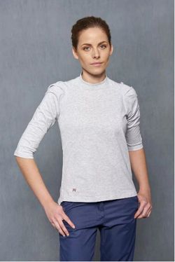 Camiseta Mujer Cuello Caja colores