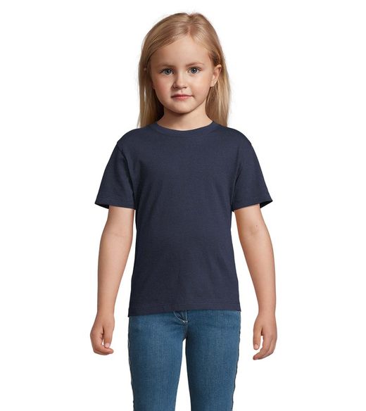 Camiseta básica infantil colores