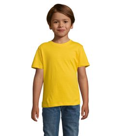 Camiseta básica infantil colores