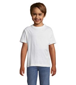 Camiseta básica infantil colores