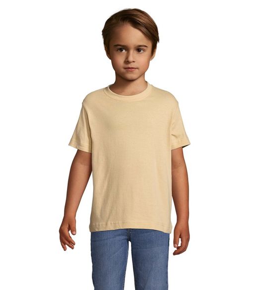 Camiseta básica infantil colores