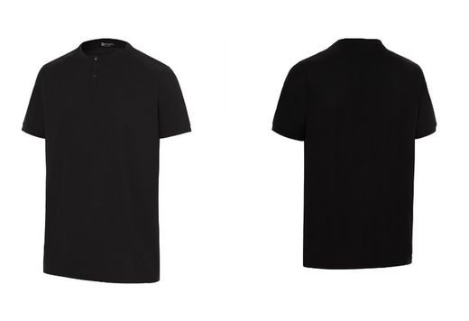 Camiseta Hombre Cuello Caja colores