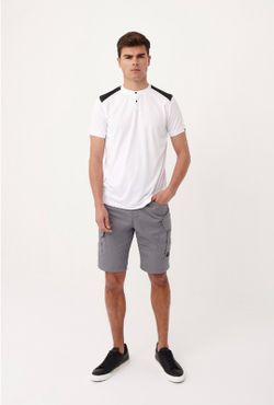 Camiseta Hombre Cuello Caja colores