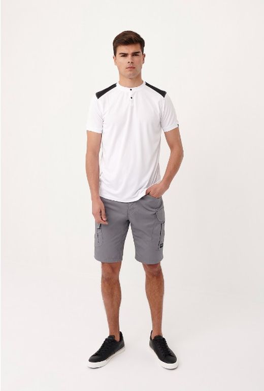 Camiseta Hombre Cuello Caja colores
