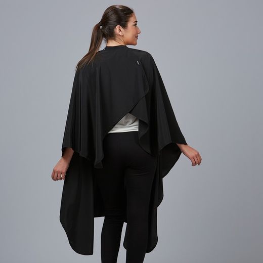 Capa peluquería negro