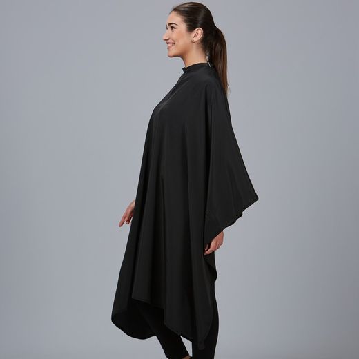 Capa peluquería negro