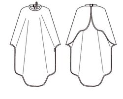 Capas peluquería estampadas