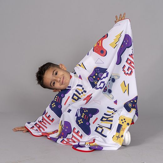 Capas peluquería infantil estampadas