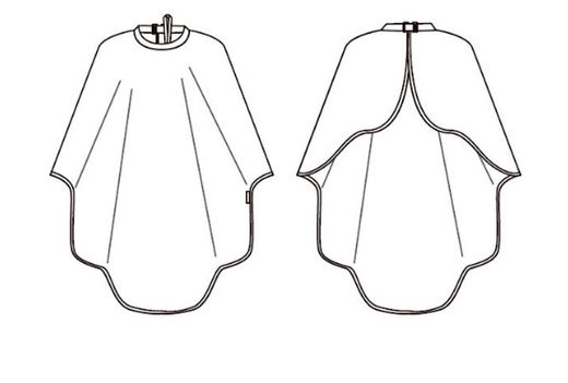 Capas peluquería infantil estampadas