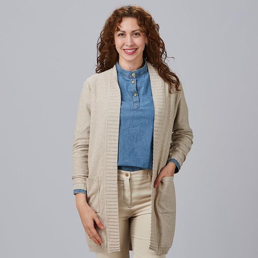 Cardigan punto mujer colores