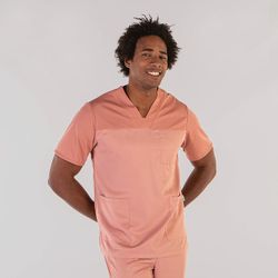 Blusa Hombre Izan Peach (Efecto Piel de Melocotón)