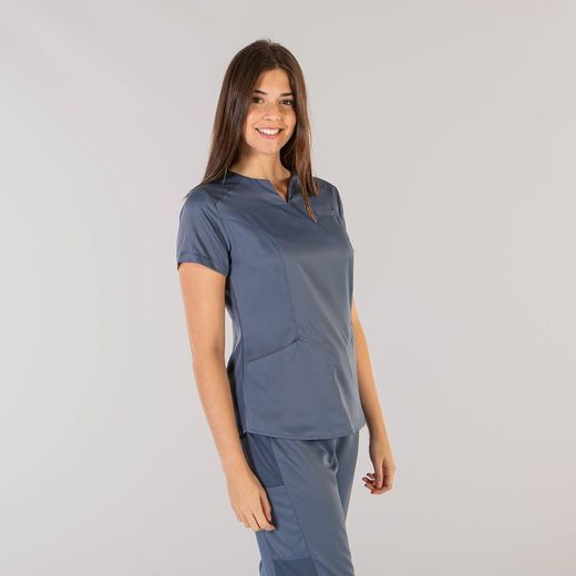 Blusa Mujer Lia Peach (Efecto Piel de Melocotón)