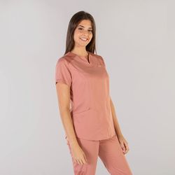 Blusa Mujer Lia Peach (Efecto Piel de Melocotón)