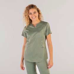 Blusa Mujer Lia Peach (Efecto Piel de Melocotón)