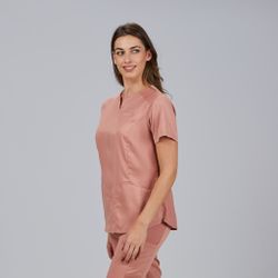 Blusa Mujer Lia Peach (Efecto Piel de Melocotón)