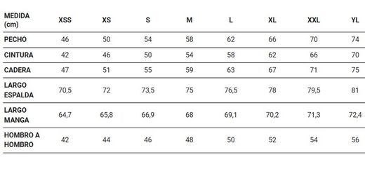 Casaca hombre Camilo blanca