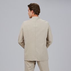 Veste homme manches longues sable ou aigue-marine