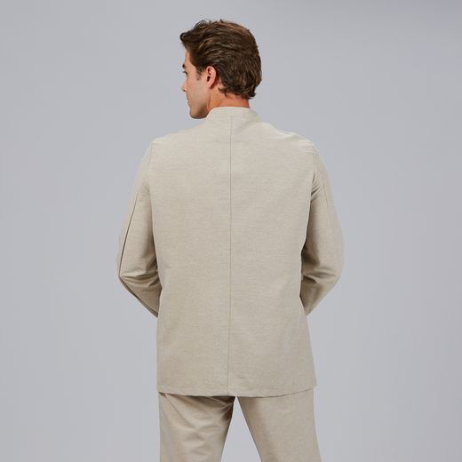 Veste homme manches longues sable ou aigue-marine