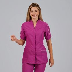 Blusa Mujer Arancha Microfibra (Cuello Chimenea)