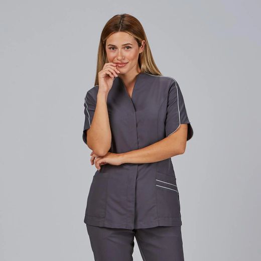 Blusa Mujer Arancha Microfibra (Cuello Chimenea)