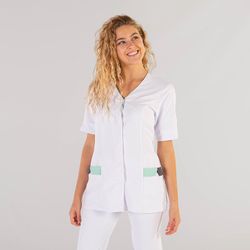 Blusa Mujer Cris Microfibra (Botones Ocultos)