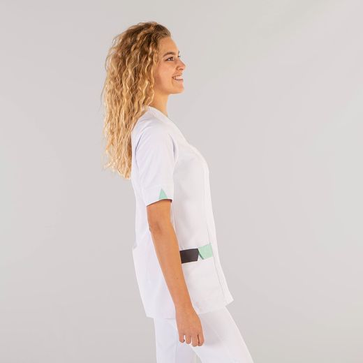 Blusa Mujer Cris Microfibra (Botones Ocultos)