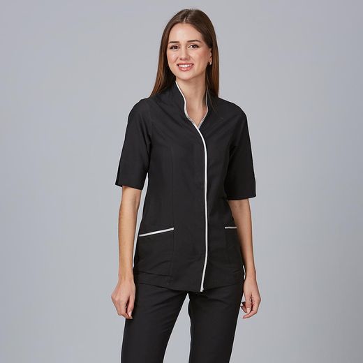 Blusa Mujer Cuba (Microfibra Cuello Chimenea)