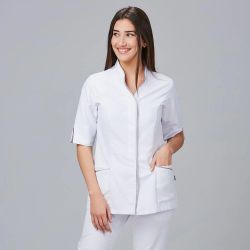 Blusa Mujer Cuba (Microfibra Cuello Chimenea)