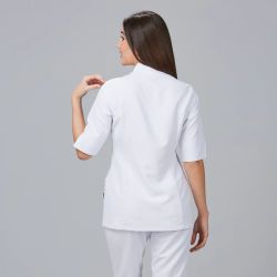 Blusa Mujer Cuba (Microfibra Cuello Chimenea)
