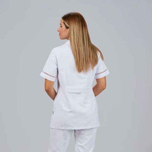 Blusa Mujer Fátima Microfibra (Detalle Vainica)