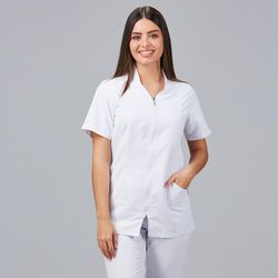 Blusa Mujer Menorca (Cremallera y Cuello Mao)