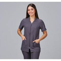 Blusa Mujer Menorca (Cremallera y Cuello Mao)