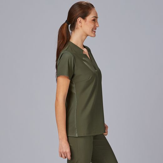 Blusa Mujer Rosell Microfibra 360 (Detalles Canalé)
