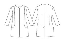 Blusa Mujer Sicilia Manga Larga (Cierre Cremallera)